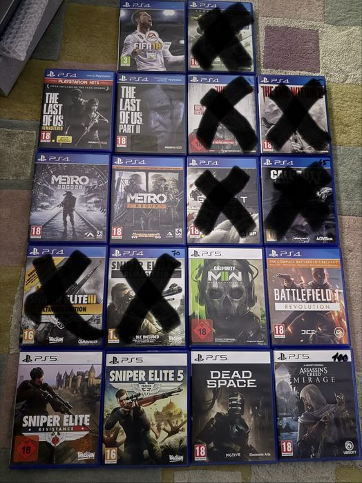 Jocuri ps 4 / ps 5**Pachet 12**