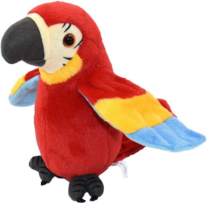 Говорещ Папагал - Плюшена играчка