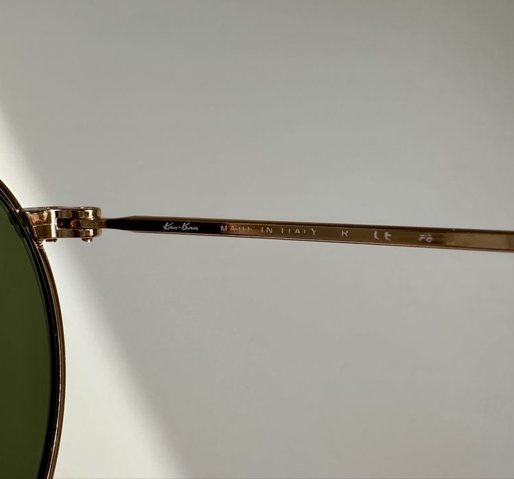 Ray-Ban RB3447 Round Metal Като нови