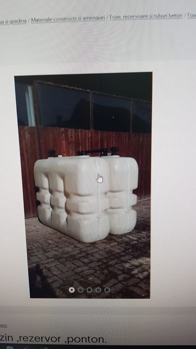 butoaie bazine, rezervor tank ibc 1000 litri  curate