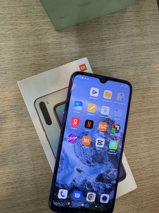 Продам телефон редми нот8 в идеальном состоянии