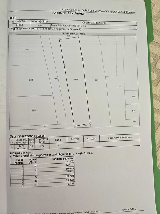 Teren ultracentral, acte la zi,cu proiect Puz 2026