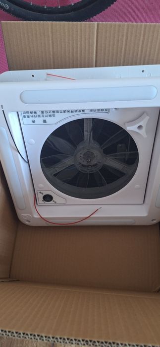 Вентилатор капандура осветление