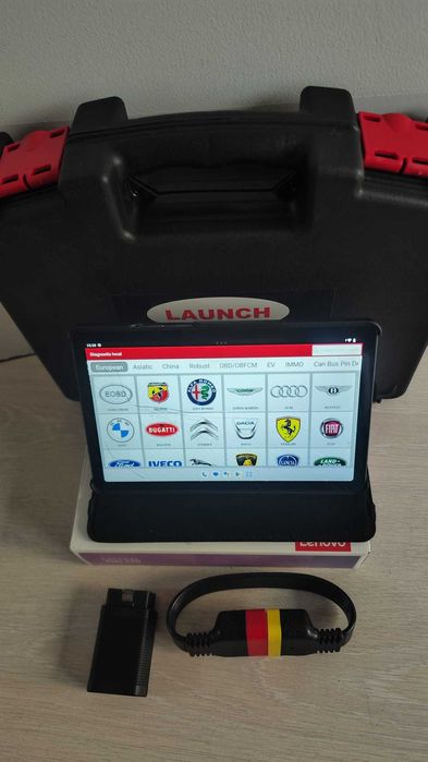 Kit tester auto Launch EASYDIAG V+ Update 2027 +Tableta Lenovo 6/128Gb