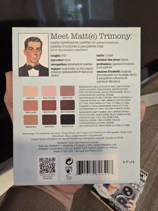 Лот козметика THE Balm