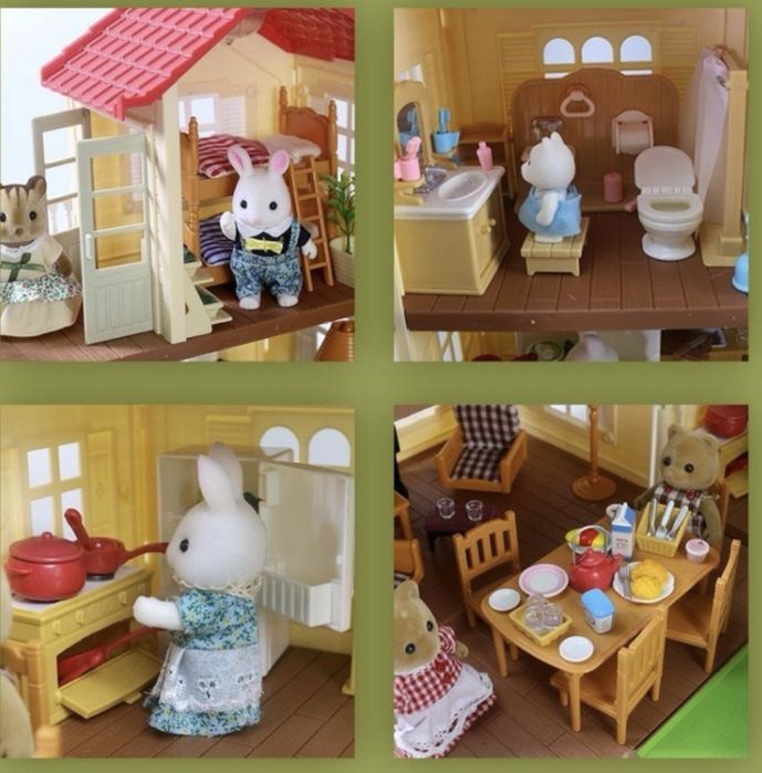 Игрушечный кукольный дом