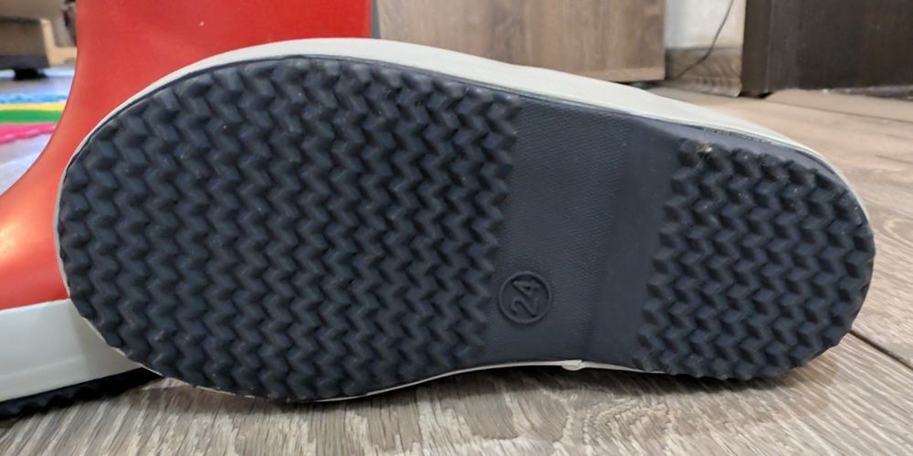 Нови детски гумени ботуши Tommy Hilfiger, 24 номер