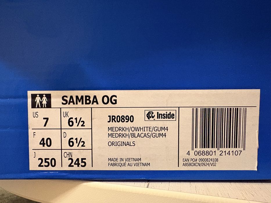Кроссовки Adidas Samba OG