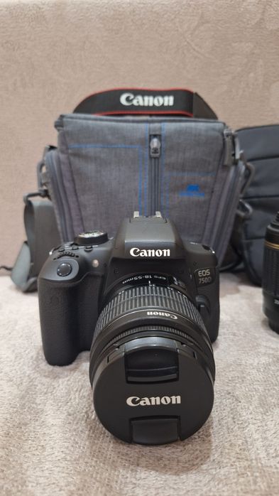 Canon EOS 750D + 2 обектива