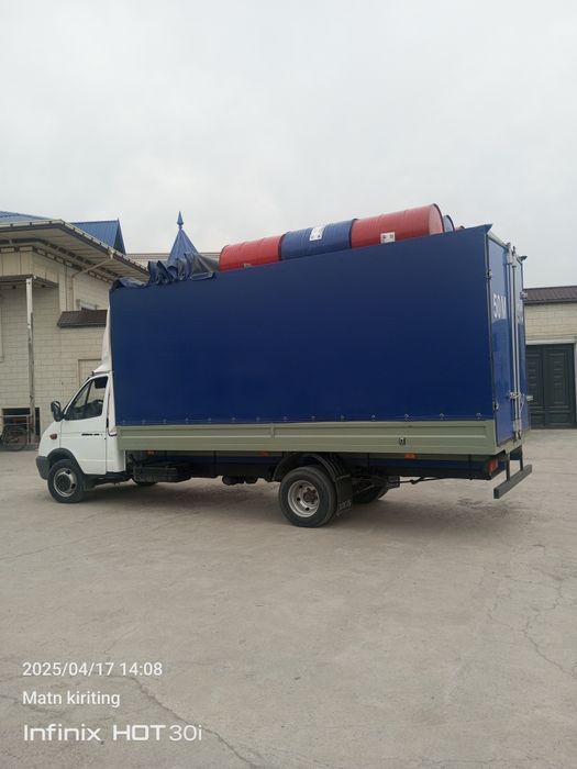 Газел юк ташиш хизмати 5.20 узунлиги усти очилади