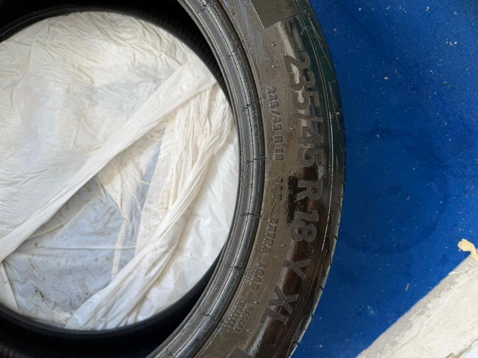 Шины летние continental 235/45/18