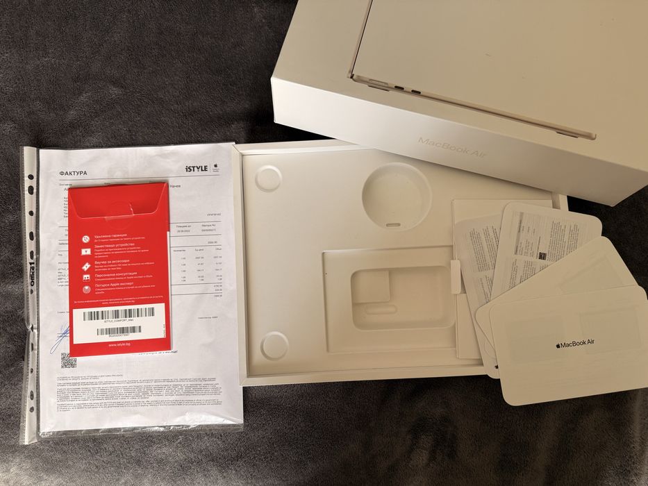 Macbook Air M2 256gb