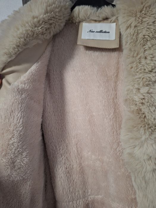 Дамско кожено палто