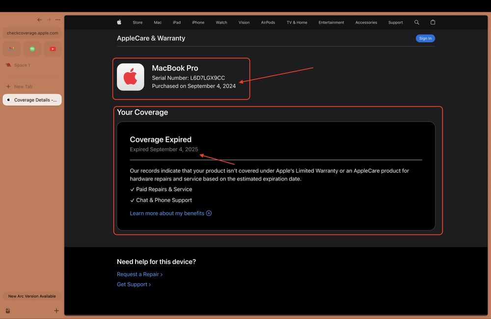 Apple Macbook pro M3 pro