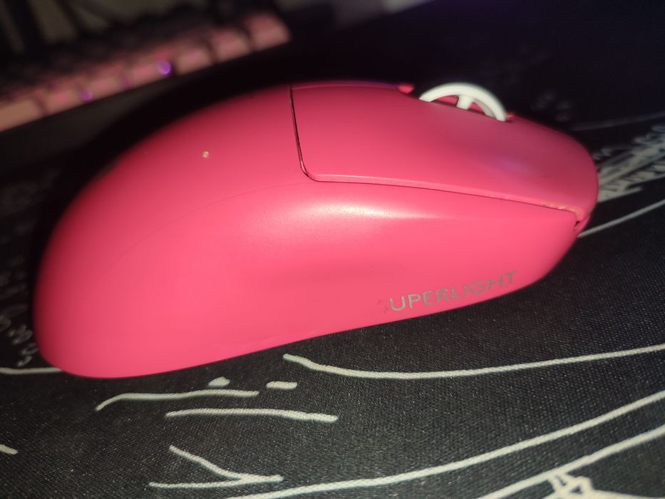 Мышь Logitech G Pro X Superlight розовый