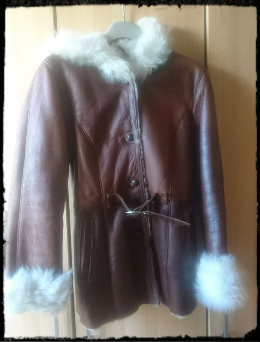 Cojoc XS piele / blană naturală