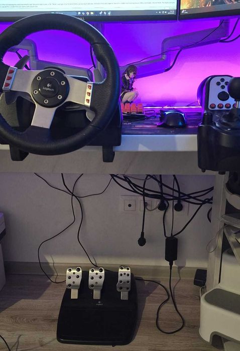 Volan cu padale si schimbator Logitech G27