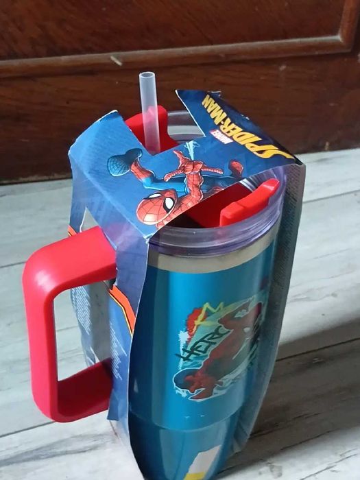 Termos inox ptr copii , cu animate minni si spiderman