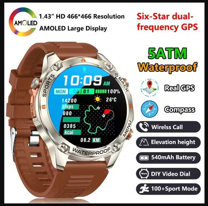 Microwear G100 GPS Smartwatch