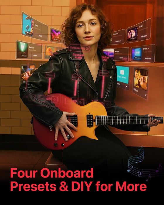 Смарт Электрогитара Enya Nova Go Sonic