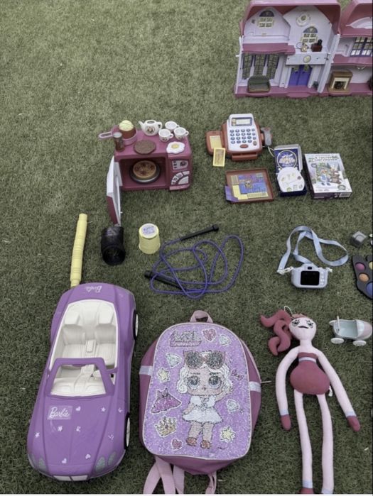 Игрушки все рабочие, целые