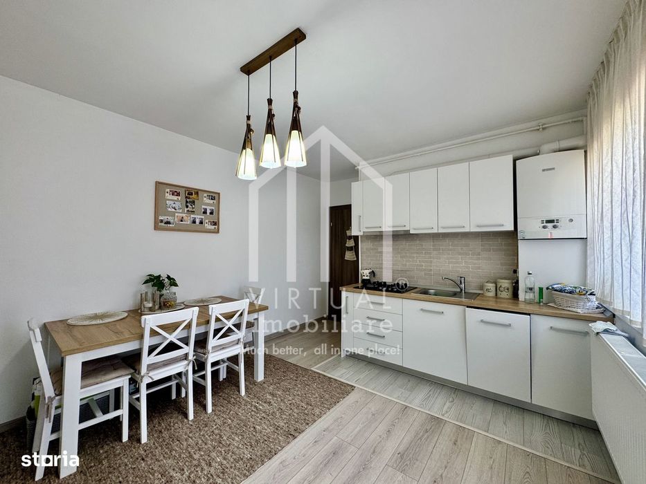 Apartament cu 2 camere, 49mp utili + balcon, etaj 1/3, Arhitectilor — fotografia 3