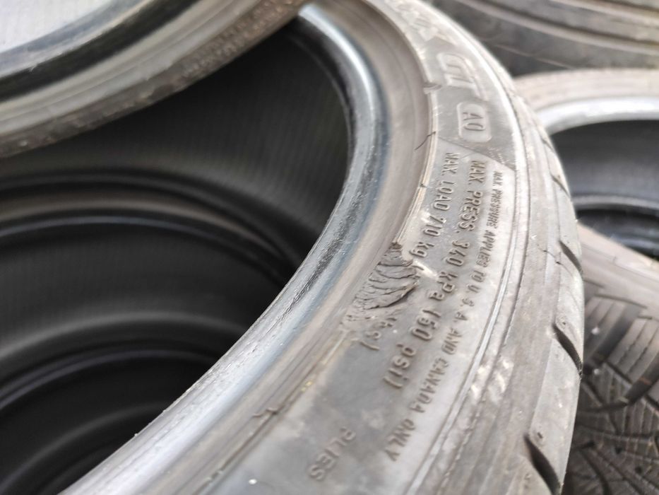 4бр Летни гуми 255 35 19 - Dunlop