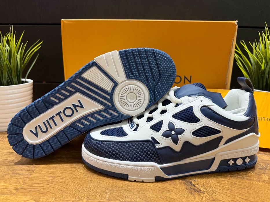 Louis Vuitton Skate Blue 42 Чисто Нови