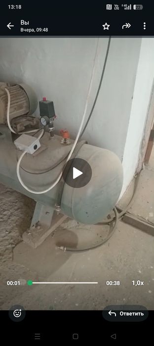 Компрессор производственный в отличном состоянии