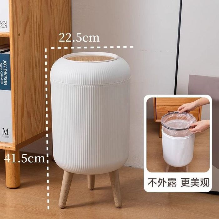 Набор урна Push с крышкой 2 большие + 2 малые