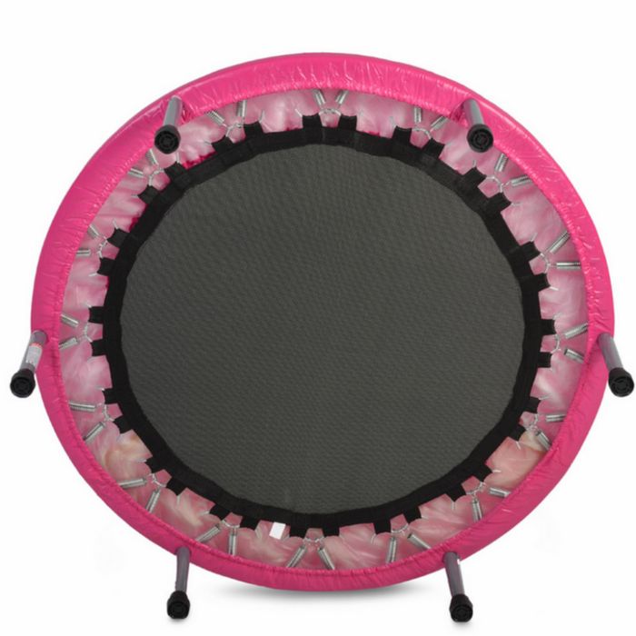 Батут без мрежа Byox 101cm/96cm — розов и син, до 100 кг