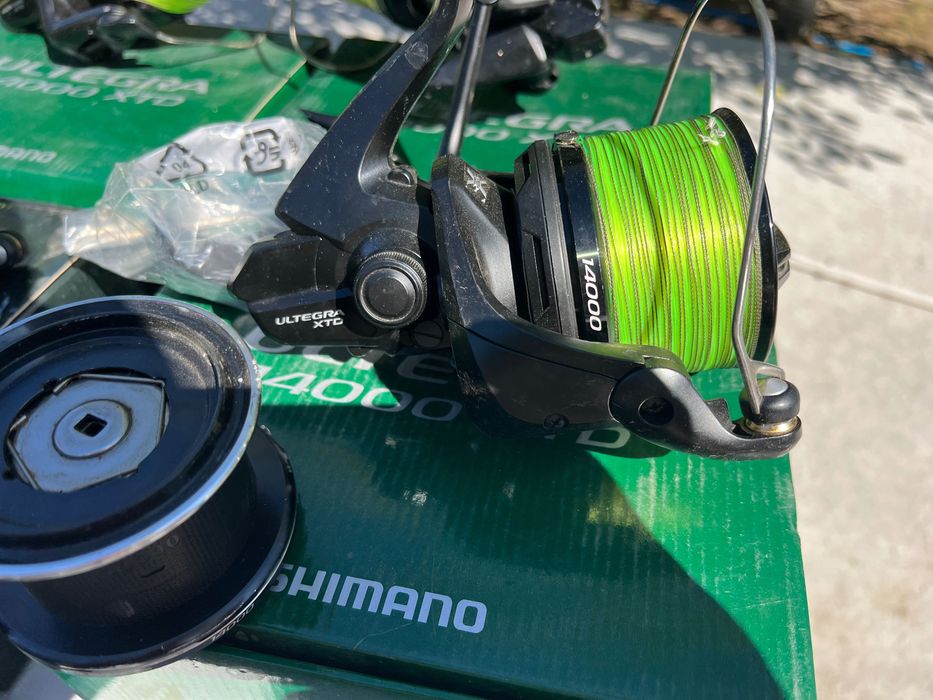 mulinete shimano ultegra xtd 14000,lansete Flx 20 din 2 tronsoane 390