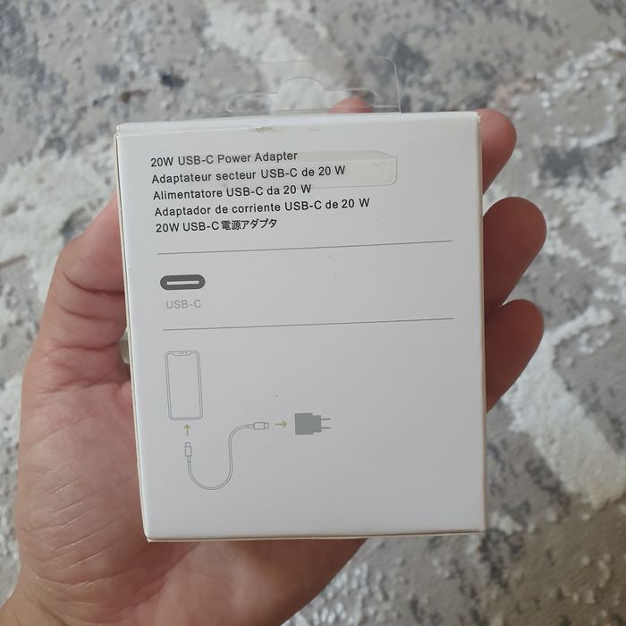 Адаптер для айфона 20W оргинал