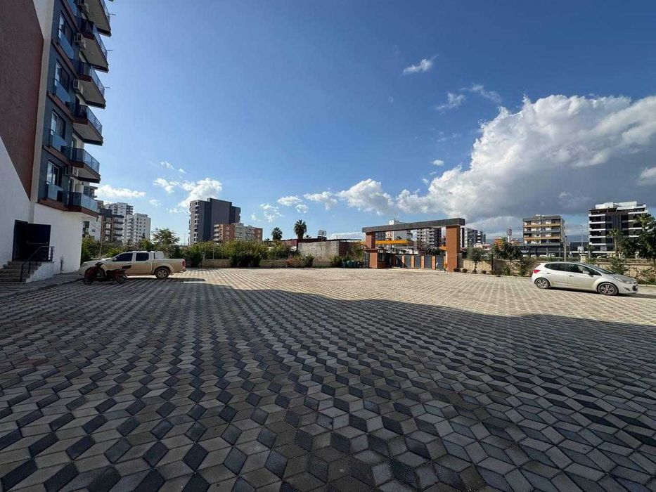 • Готов за нанасяне апартамент 1+1 • Паркинг • Басейн • Мерсин, Турция