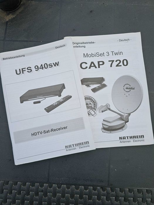 Автоматична Сателитна  Чиния Kathrein MobiSet 3 CAP 720/ GPS