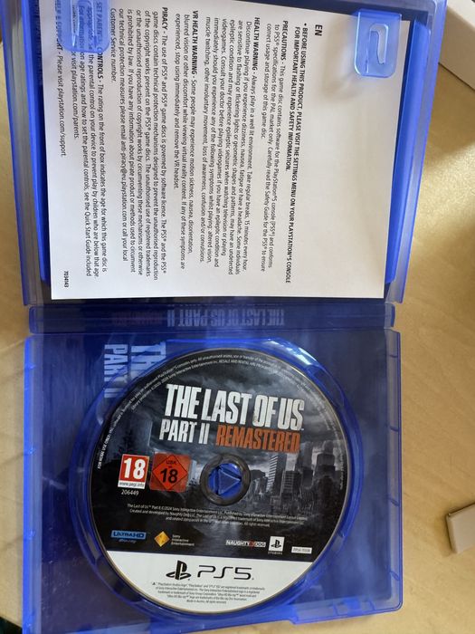 The Last of us Part 2 Ps5