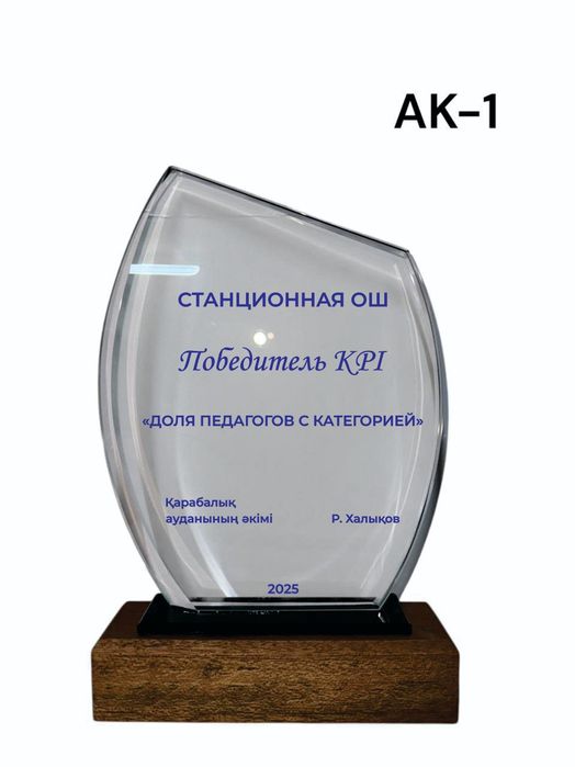 Статуэтка с надписью