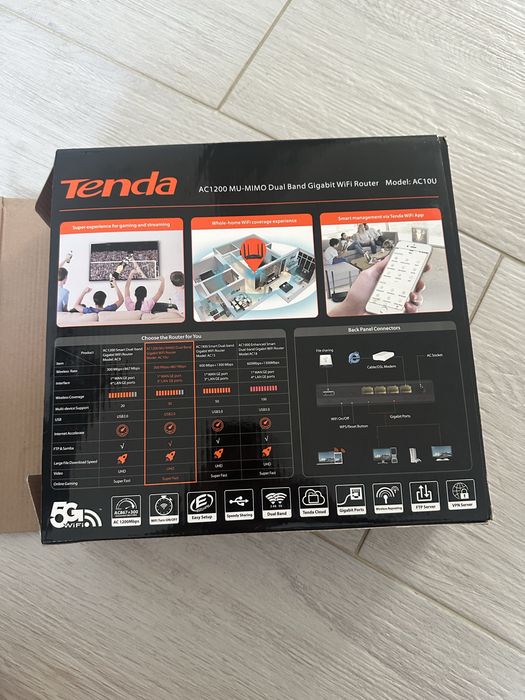 Router Tenda AC10U