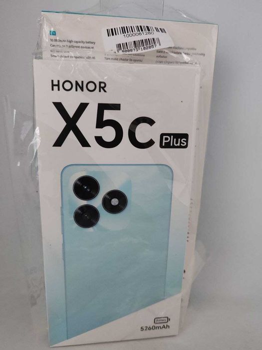 Смартфон Honor X5c Plus 64GB Green + Външна батерия