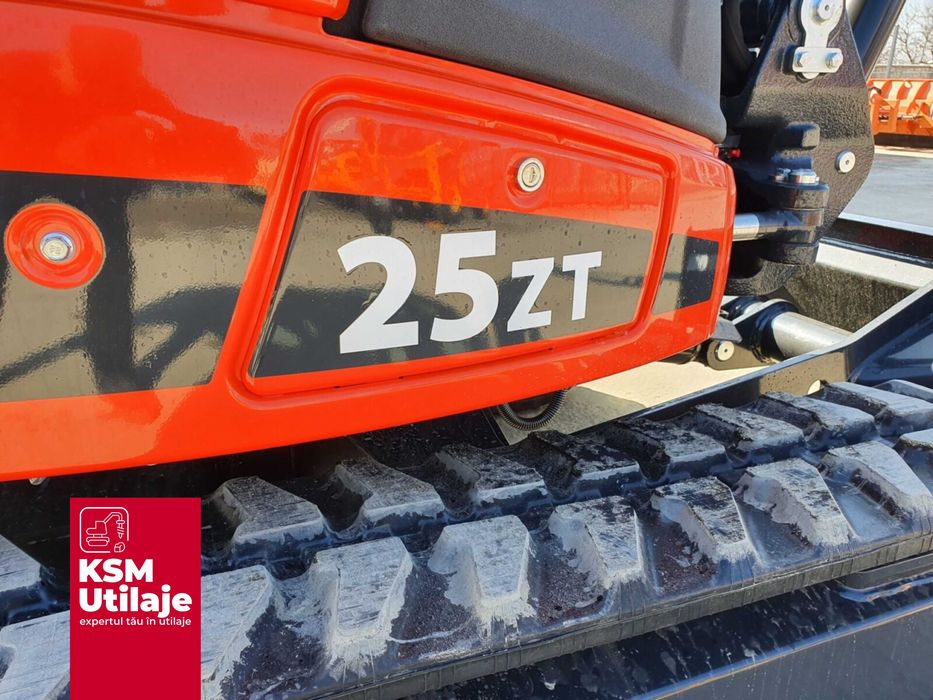 Mini Excavator 2.5t Eurocomach 25ZT | Nou, Coadă Zero, Tractabil B+E | Hidraulică Rexroth | Vânzare și Leasing B2B