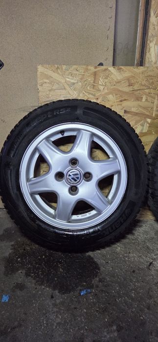 VW POLO BBS джанти със зимни гуми 185/60/14  6J×14  ET38  4×100