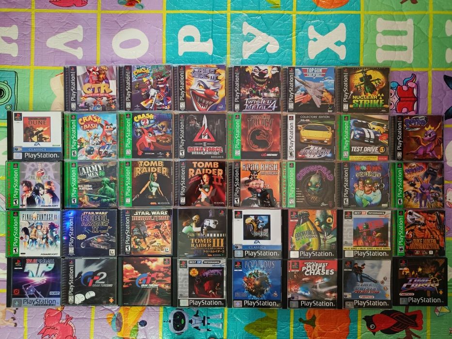 Ps1 игры на дисках лицензионные