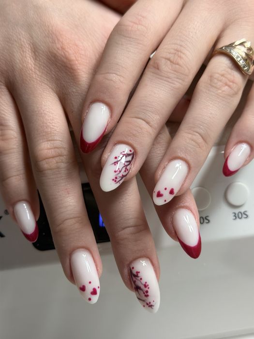 Маникюр + гель 5000+ наращивание  от 7000