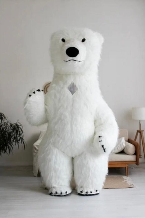 Надувной костюм-медведь