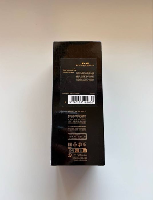 Mancera Jardin Exclusif EDP 120ml