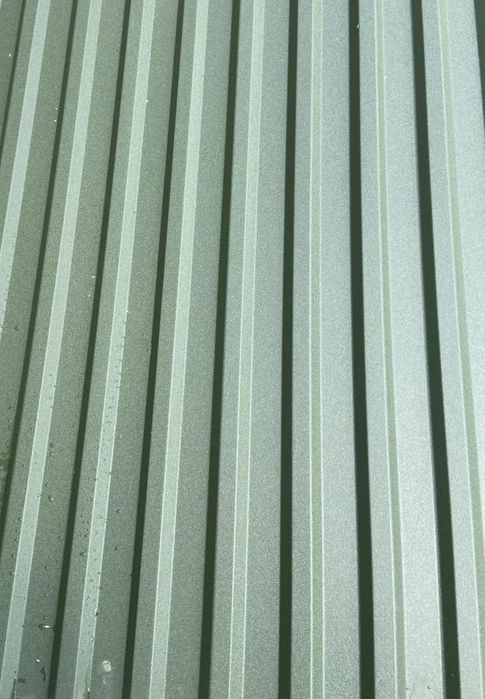 Tablă Cutată 0,5mm Verde MAT RAL 6005 Gard Fațadă T35 lungime 4m 6m