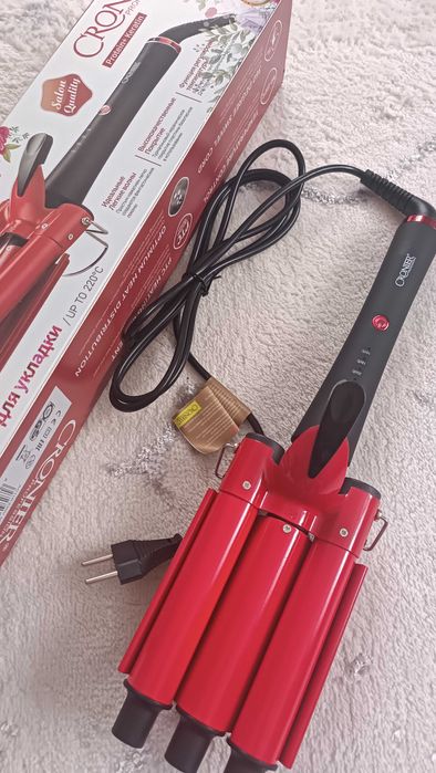Тройная плойка для локонов