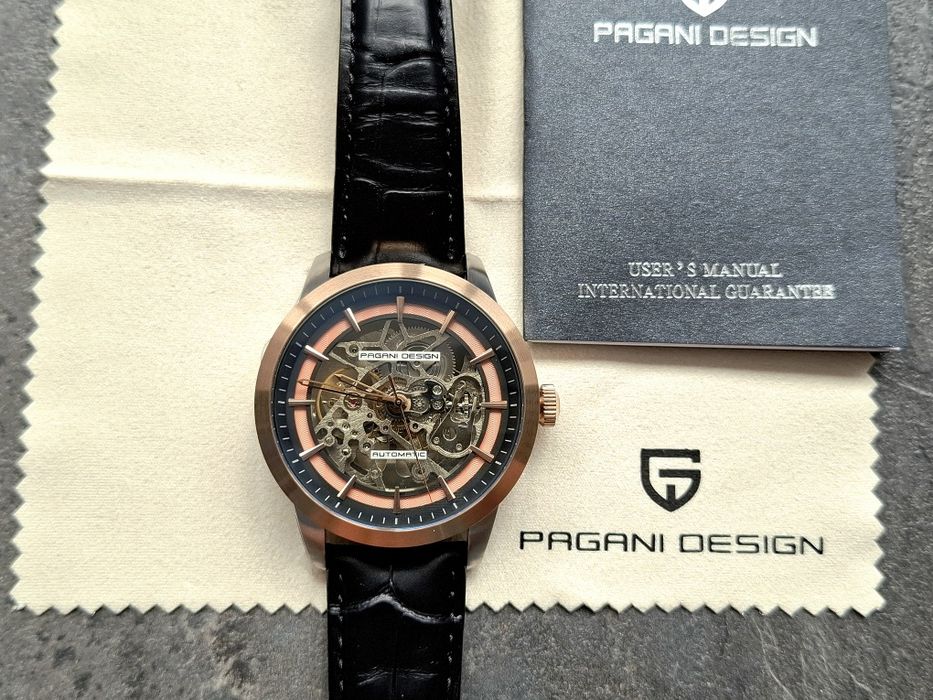 4 броя Оригинални мъжки часовници PAGANI DESIGN