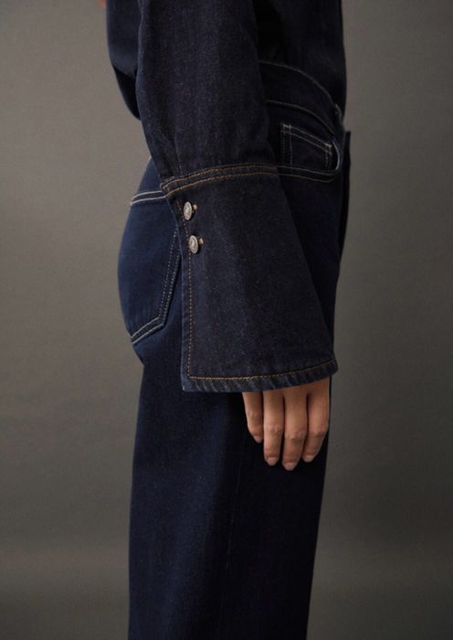 Дънкова риза на Mango