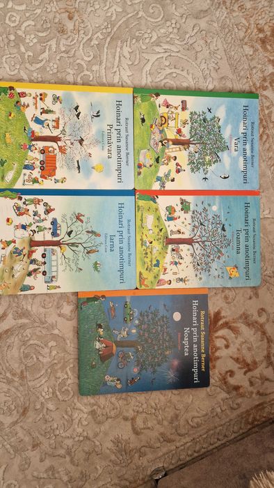 Serie 5 carti Hoinari prun anotimpuri